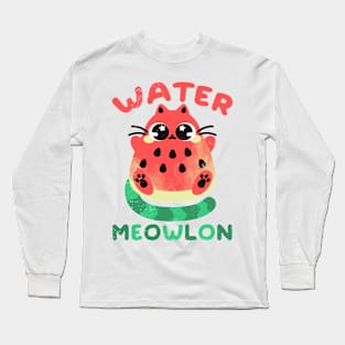 Watermeowlon Long Sleeve T-Shirt